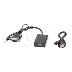 Lanberg AD-0021-BK hind ja info | USB adapterid ja jagajad | hansapost.ee