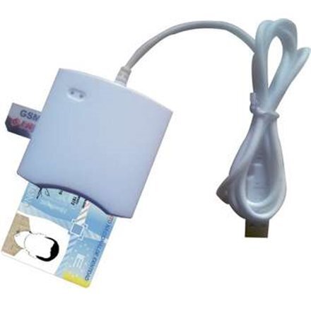 ID-kaardi lugeja Transcend N68, valge hind ja info | USB adapterid ja jagajad | hansapost.ee
