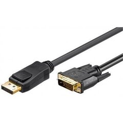 Adapter AV Goobay kaabli adapter DisplayPort 1.2 / DVI-D, 2 m kaabel (51961) hind ja info | USB adapterid ja jagajad | hansapost.ee