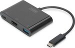 USB-adapter Digitus DIGITUS Adaptador multipuerto USB Type-C™ HDMI, 3 puertos