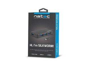 NATEC NHU-1343 hind ja info | USB adapterid ja jagajad | hansapost.ee