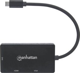 Manhattan 152983 hind ja info | USB adapterid ja jagajad | hansapost.ee