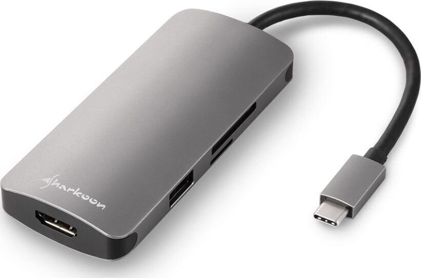 USB-jaotur Sharkoon 4044951026715 цена и информация | USB adapterid ja jagajad | hansapost.ee