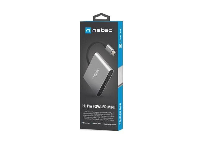 USB jagaja Natec NMP-1607 hind ja info | USB adapterid ja jagajad | hansapost.ee