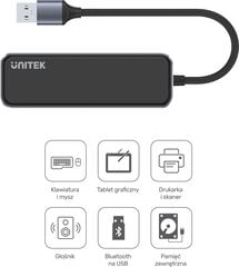 Unitek H1109A цена и информация | Адаптеры и USB-hub | hansapost.ee