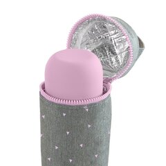 Термоупаковка Miniland 500 мл, серая/розовая цена и информация | Miniland Товары для детей и младенцев | hansapost.ee