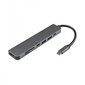Adapter Sbox TYPEC-7IN1 PD + C + HDMI + TF + SD + 2 x USB hind ja info | USB adapterid ja jagajad | hansapost.ee