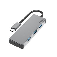 USB Hub Hama 4 x USB 3.2 Gen 2 USB-C hind ja info | USB adapterid ja jagajad | hansapost.ee