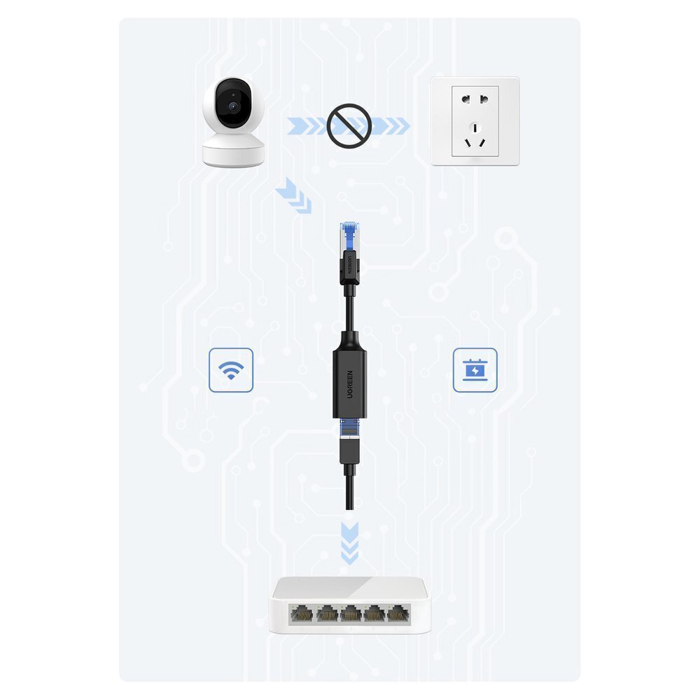 Adapter Ugreen CAT8 цена и информация | USB adapterid ja jagajad | hansapost.ee