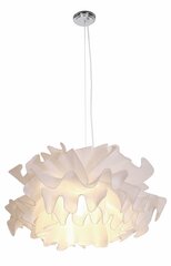 Rippvalgusti Light Prestige Barletta, valge цена и информация | Потолочный светильник Home ESPRIT Белый Коричневый Деревянный Металл 25 W 40 x 40 x 70 cm | hansapost.ee