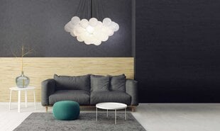 Rippvalgusti Light Prestige Cassino, valge цена и информация | Потолочный светильник Home ESPRIT Белый Коричневый Деревянный Металл 25 W 40 x 40 x 70 cm | hansapost.ee