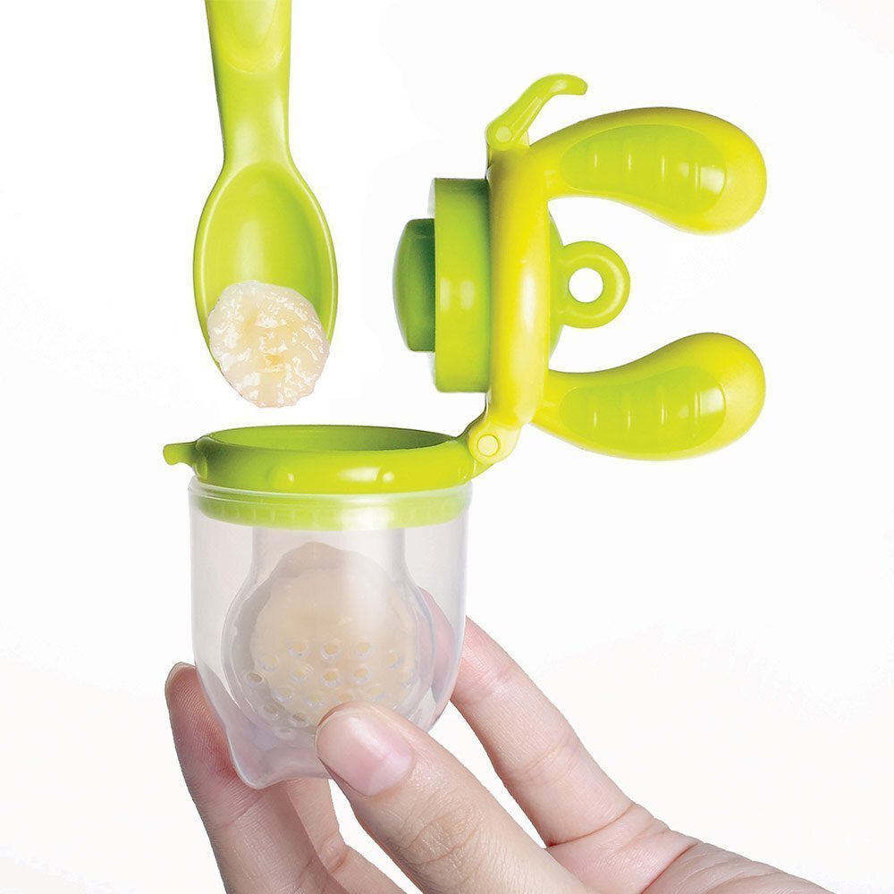 Toiduanum KidsMe Food Feeder Lime 6+ kuud, suur hind ja info | Laste taldrikud, kausid ja söögiriistad | hansapost.ee