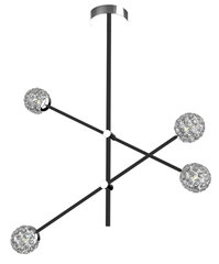 Candellux подвесной светильник Pakasos 4 цена и информация | Потолочный светильник, 38 x 38 x 24 см | hansapost.ee