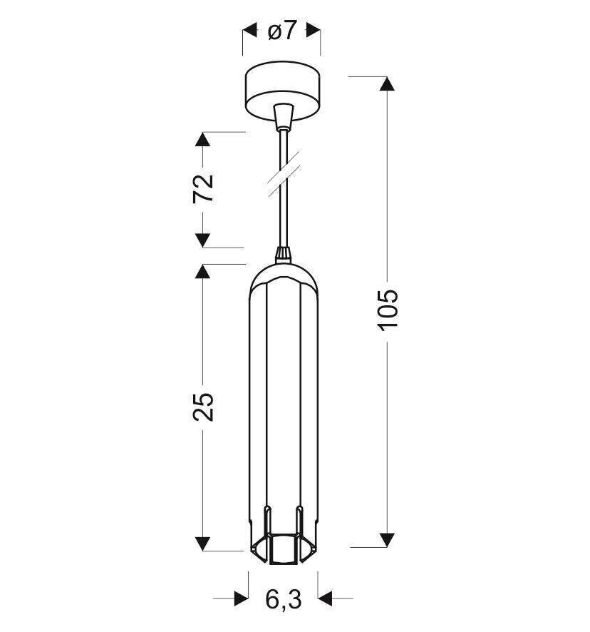 Rippvalgusti Candellux 31-77691 цена и информация | Rippvalgustid | hansapost.ee