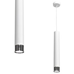 Milagro подвесной светильник Dani White/Chrome цена и информация | Потолочный светильник, 38 x 38 x 24 см | hansapost.ee