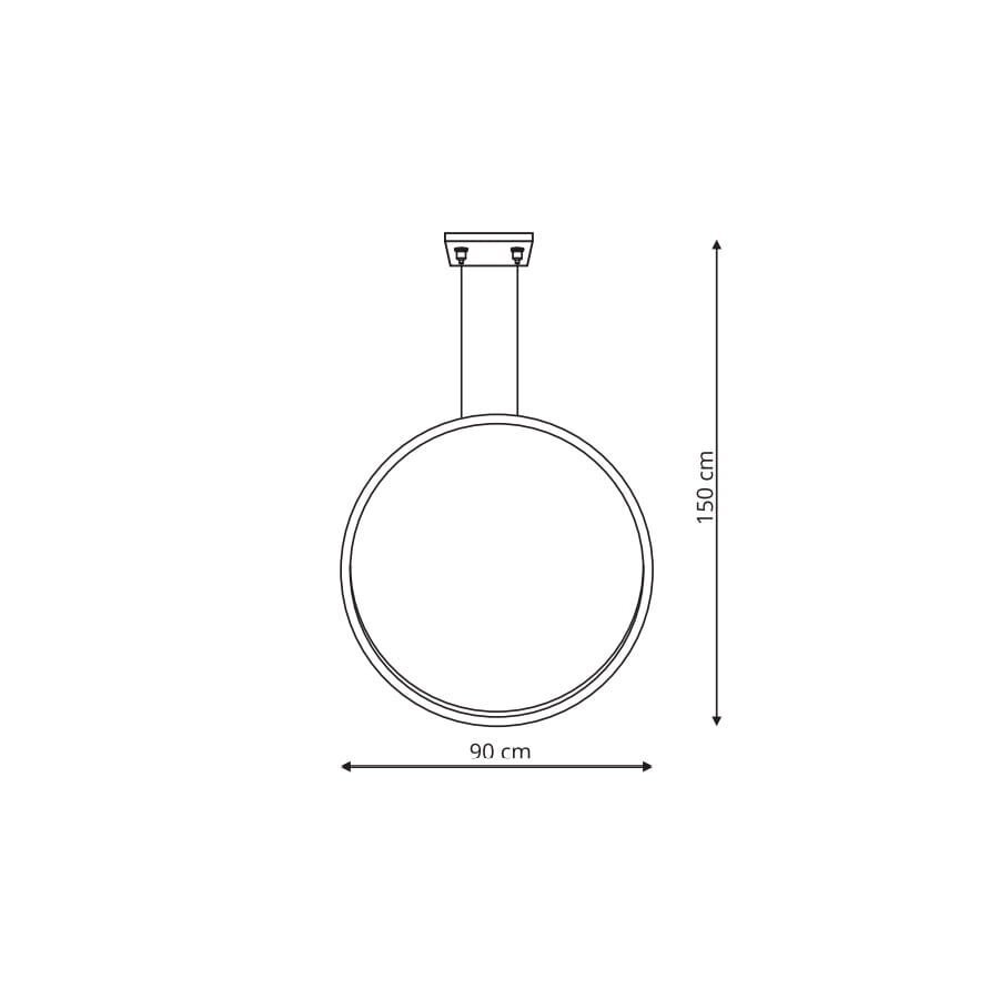 Laelamp Light Prestige Mirror L hind ja info | Rippvalgustid | hansapost.ee