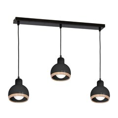 Milagro rippvalgusti Oval Black 3 price and information | Pendant lights | hansapost.ee