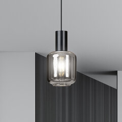 Emibig подвесной светильник Ingvar 1 Black цена и информация | Потолочный светильник, 38 x 38 x 24 см | hansapost.ee