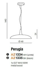 Valgusti Azzardo Perugia AZ1334 price and information | Pendant lights | hansapost.ee