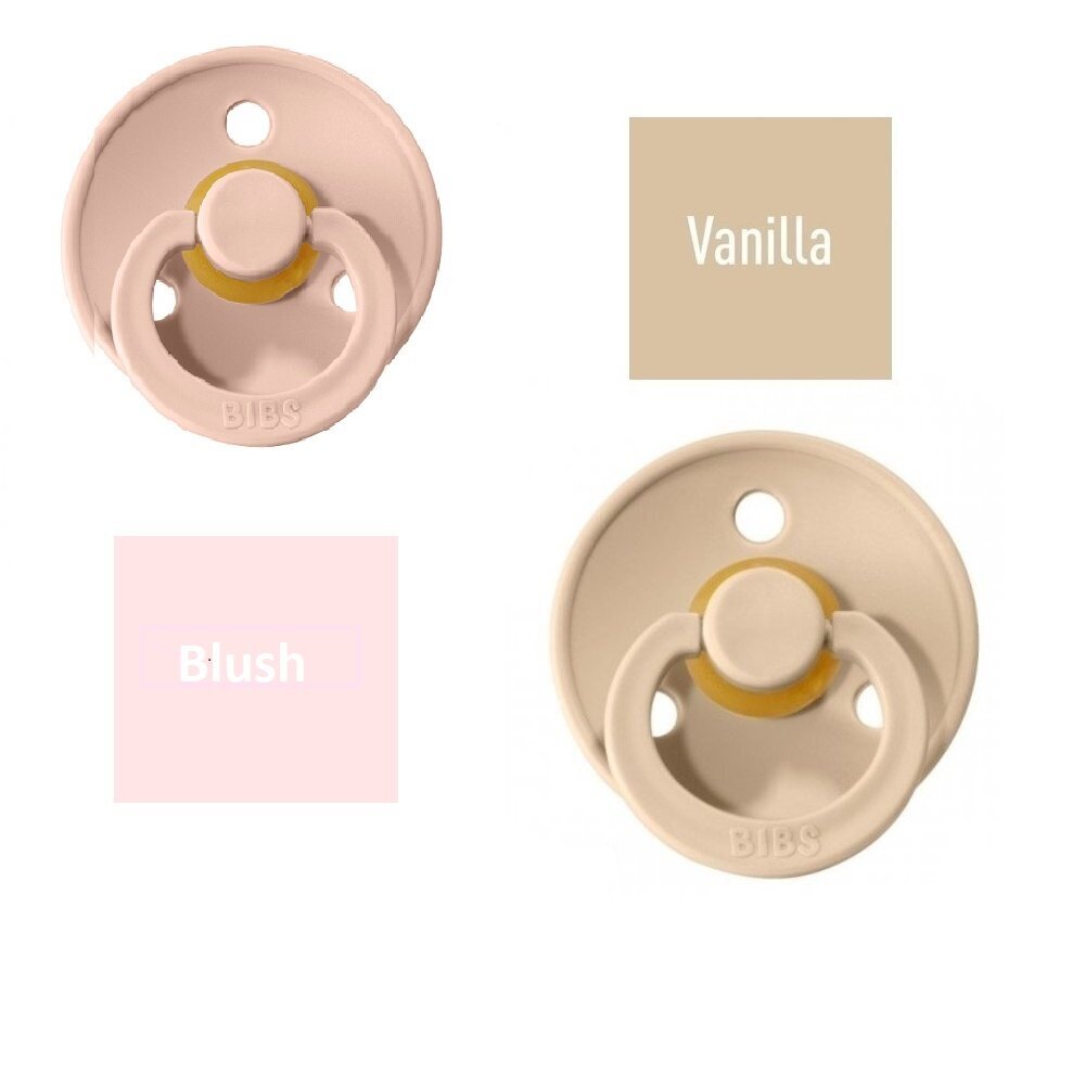 Naturaalsest kummist lutid BIBS Vanilla/Blush hind ja info |  Lutid | hansapost.ee