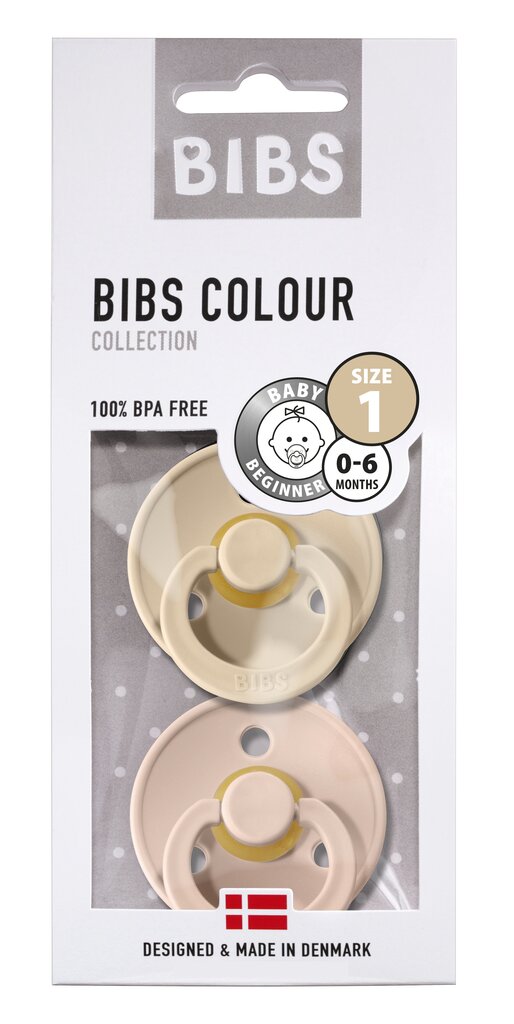 Naturaalsest kummist lutid BIBS Vanilla/Blush hind ja info |  Lutid | hansapost.ee