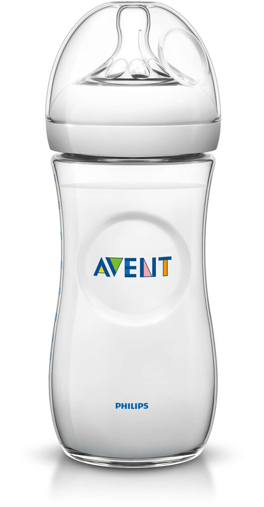 Pudel Philips Avent Natural, 330 ml, SCF036/17 цена и информация | Lutipudelid ja tarvikud | hansapost.ee