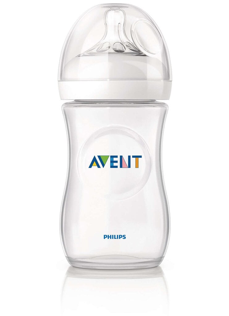 Pudel Philips Avent Natural, 330 ml, SCF036/17 цена и информация | Lutipudelid ja tarvikud | hansapost.ee