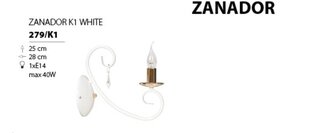 Emibig светильник Zanador k1 цена и информация | Настенные светильники | hansapost.ee