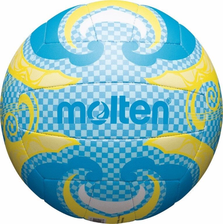 Rannavõrkpalli pall MOLTEN V5B1502, sinine / kollane hind ja info | Võrkpalli pallid | hansapost.ee