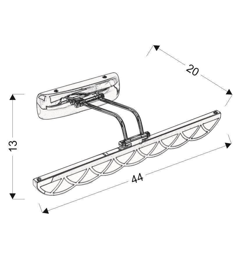 Seinavalgusti Candellux Move hind ja info | Seinavalgustid | hansapost.ee