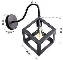 Seinavalgusti Denver-C цена и информация | Настенные светильники | hansapost.ee