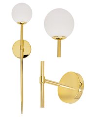 Seinavalgusti Modern Ball, 75 cm, Gold price and information | Wall lights | hansapost.ee