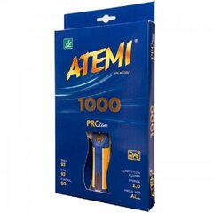 Ракетка для настольного тенниса Atemi 1000 цена и информация | Ракетки для настольного тенниса, чехлы и наборы | hansapost.ee