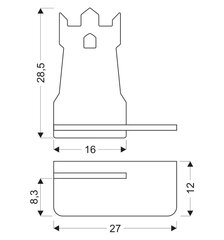 Candellux laste seinavalgusti Tower koos pistikuga price and information | Wall lights | hansapost.ee