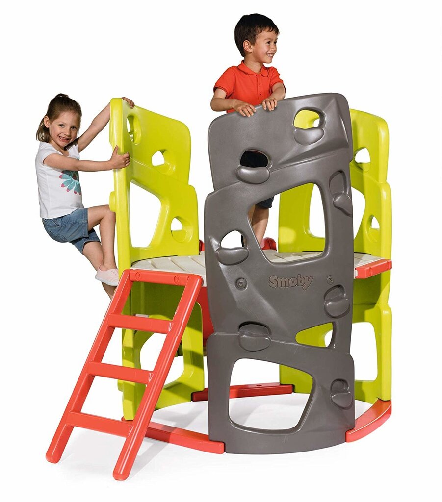 Multifunktsionaalne torn Smoby Climbing Tower hind ja info | Liumäed ja Pikleri kolmnurgad lastele | hansapost.ee