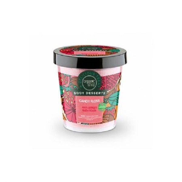 Stressivastane vannivaht Organic Shop Body Desserts Candy Floss 450 ml цена и информация | Dušigeelid, õlid | hansapost.ee