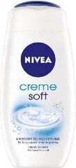 Puhastuskreem Nivea Creme Soft, 250 ml hind ja info | Dušigeelid, õlid | hansapost.ee