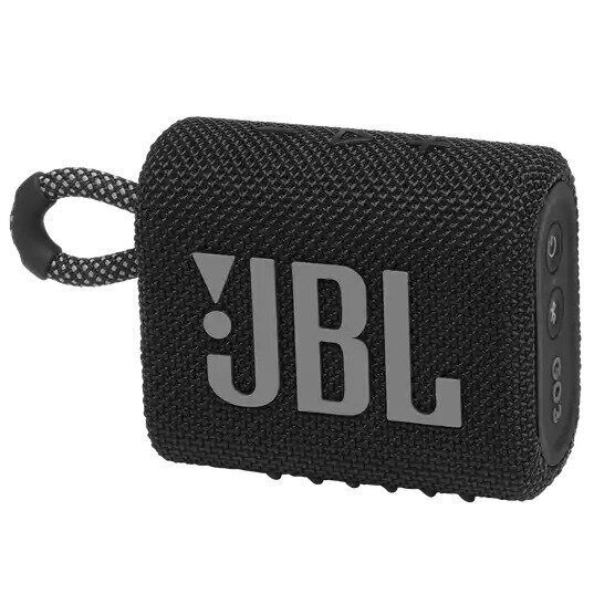 JBL Go 3 JBLGO3BLK цена и информация | Kõlarid | hansapost.ee
