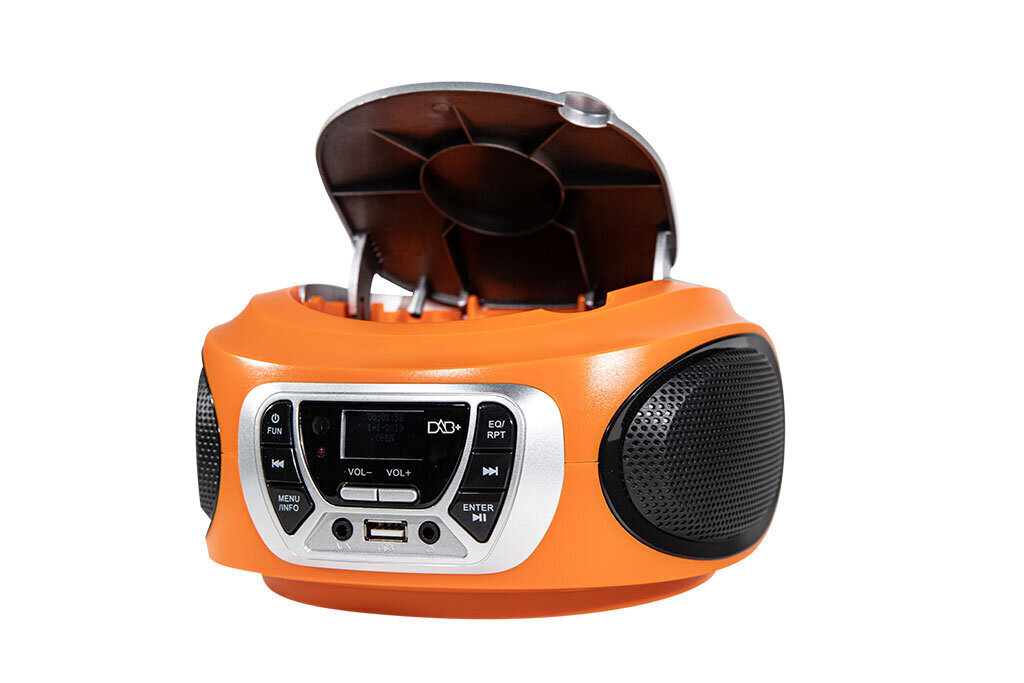 Trevi CMP 510 DAB ORANGE kaasaskantav raadioga CD-mängija hind ja info | Raadiod ja magnetoolad | hansapost.ee