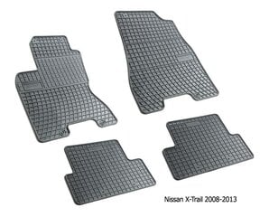 Kummimatid NISSAN X-TRAIL II 2008-2013 kaina ir informacija | Модельные резиновые коврики | hansapost.ee