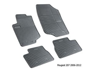 Kummimatid PEUGEOT 207 2006-2012 цена и информация | Модельные резиновые коврики | hansapost.ee