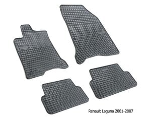 Kummimatid RENAULT LAGUNA II 2001-2007 цена и информация | Модельные резиновые коврики | hansapost.ee