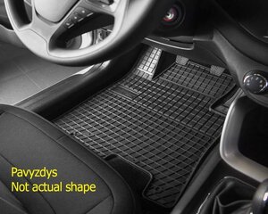 Резиновые коврики Toyota Auris II 2013--> kaina ir informacija | Модельные резиновые коврики | hansapost.ee