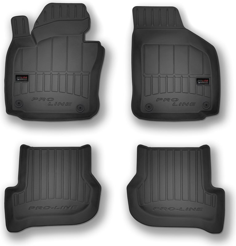 3D kummimatid Proline Skoda Ooctavia II 2004-2013, VW GOLF VI 2008-2012 цена и информация | Kummimatid | hansapost.ee