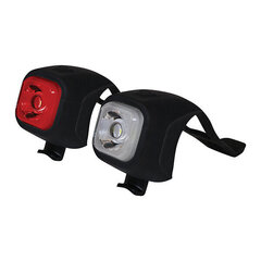 Jalgrattatulede komplekt Dresco LED, laetav USB hind ja info | Jalgratta tuled ja helkurid | hansapost.ee