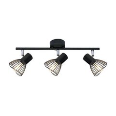 Candellux laevalgusti Fly 3 Black цена и информация | Потолочные светильники | hansapost.ee