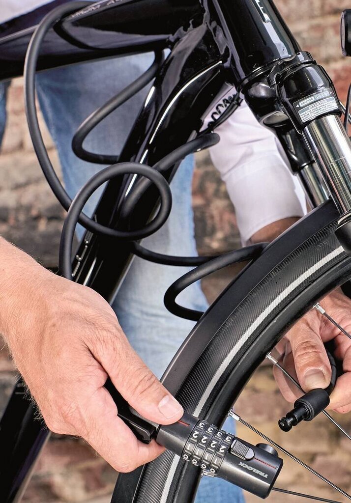 Jalgrattalukk koodiga Trelock SK 210, 8x1800 mm hind ja info | Rattalukud | hansapost.ee