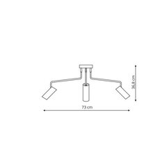 Laevalgusti Light Prestige FUTURO 3, must hind ja info | Laelambid | hansapost.ee