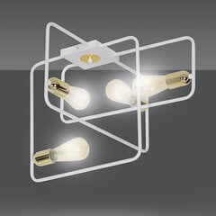 Emibig потолочный светильник Savo 4 White-Gold цена и информация | Потолочные светильники | hansapost.ee