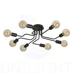 Emibig потолочный светильник Harmony 8 Black цена и информация | Потолочные светильники | hansapost.ee